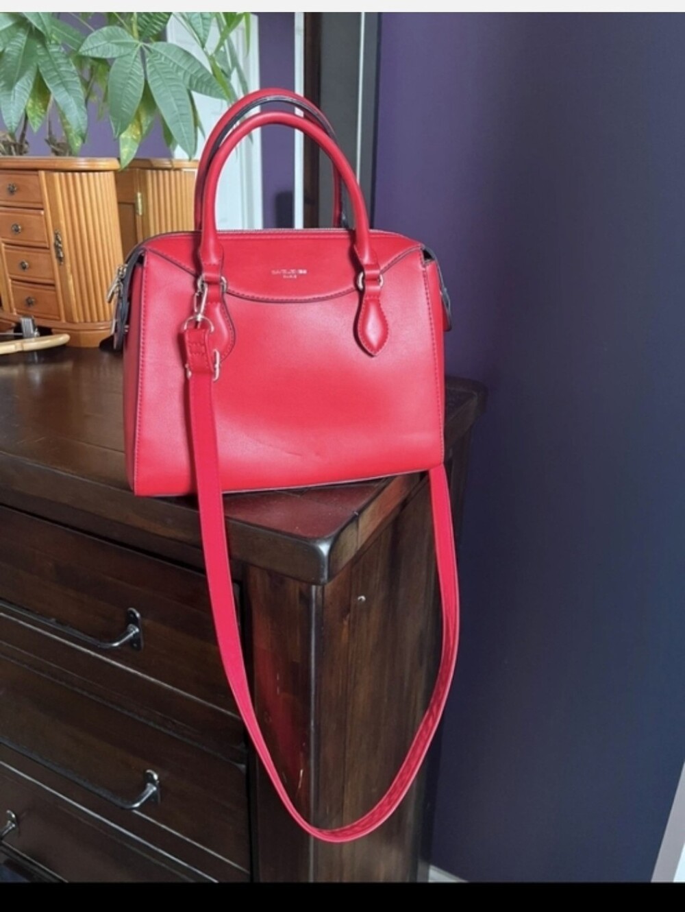 Red David Jones Large Bag